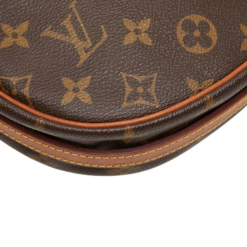 Louis Vuitton Monogram Jeune Fille MM Shoulder Bag M51226 Brown Leather Women... - Picture 7 of 14